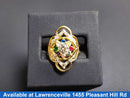 Women's Ring - Yellow Gold 14k (.585) 5.7 grams Size 8.5