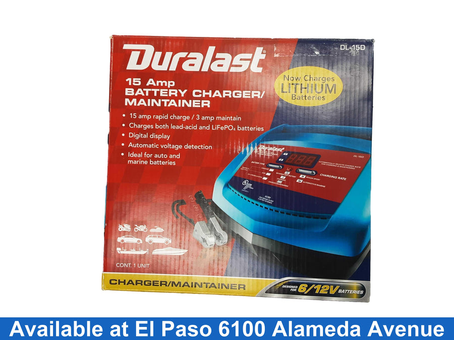 Duralast Dl-15d Blue Battery Charger