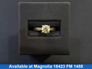 Women's Ring - Solitaire - Platinum 6 grams Size 7