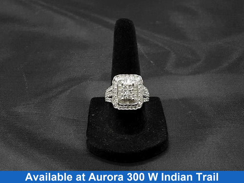Women's Ring - White Gold 14k (.585) 9.1 grams Size 7