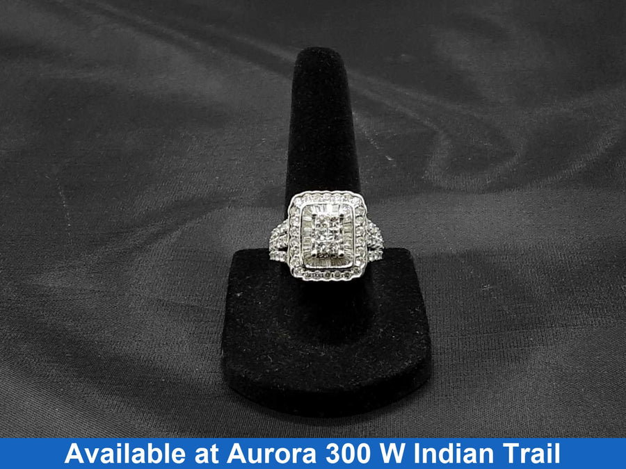 Women's Ring - White Gold 14k (.585) 9.1 grams Size 7