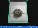 Women's Ring - Yellow Gold 10k (.417) 8.8 grams Size 5.5