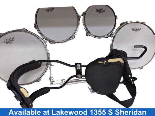Yamaha M08210u Silver Drum Set
