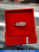 Ring - Engagement Set - Yellow Gold 14k (.585) 5 grams Size 9.5