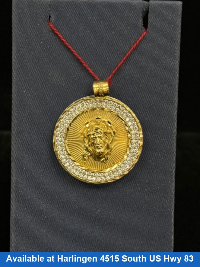 Religious Pendant - Yellow Gold 10k (.417) 5.8 grams