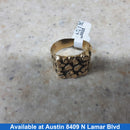 Men's Ring - Yellow Gold 10k (.417) 5.1 grams Size 10