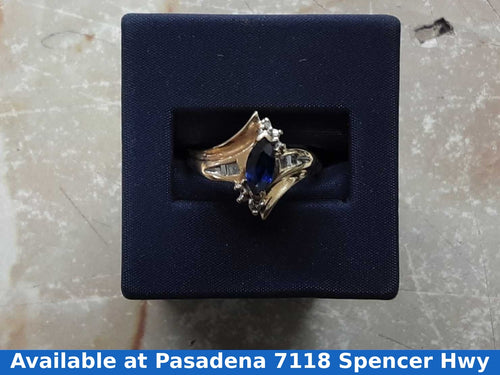 Women's Ring - Yellow Gold 10k (.417) 3.1 grams Size 20