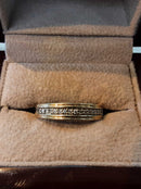 Ring - Wedding Band - Yellow Gold 14k (.585) 3.2 grams Size 8.5