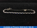 Tennis Bracelet - White Gold 14k (.585) 12.1 grams 6 inch