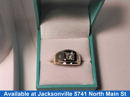 Men's Ring - Yellow Gold 14k (.585) 7.6 grams Size 8