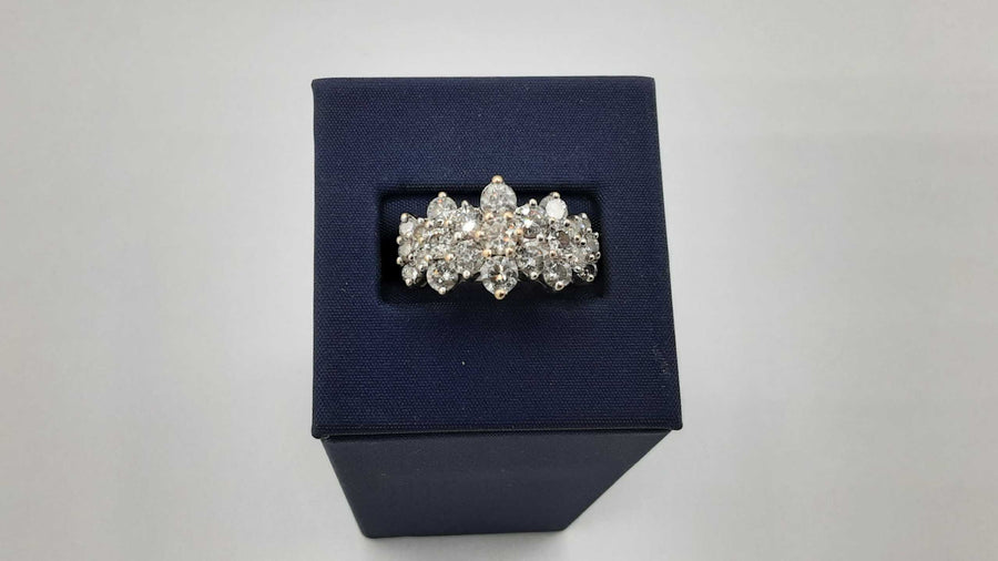 Women's Ring - Yellow Gold 14k (.585) 8.7 grams Size 20