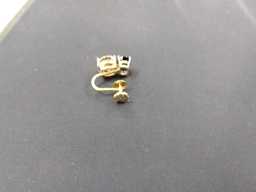 Earrings - Yellow Gold 14k (.585) 4.2 grams