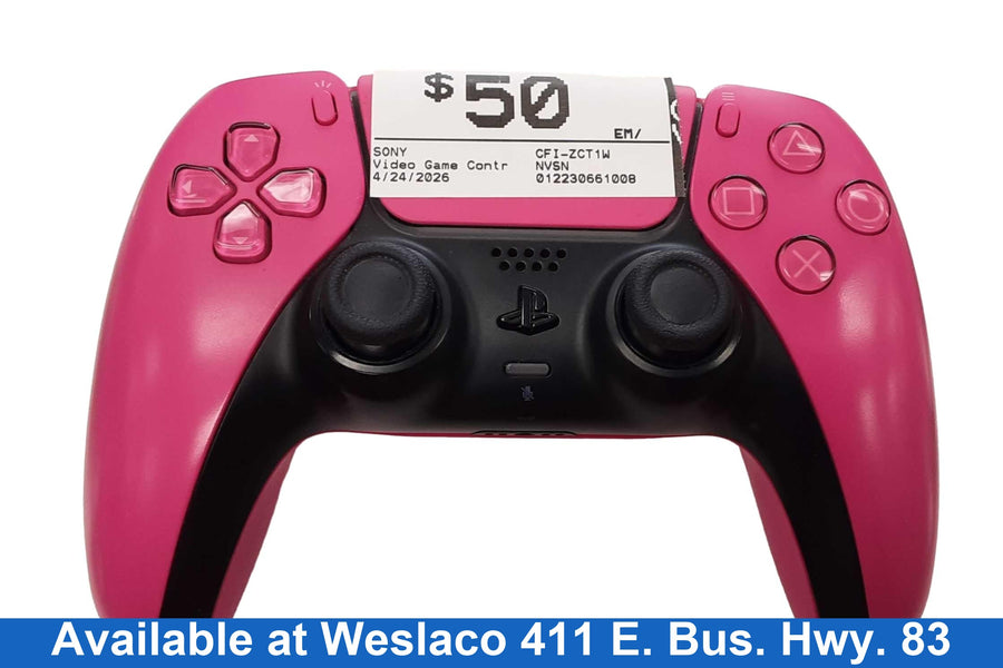 Sony Cfi-zct1w Pink Gaming Controller