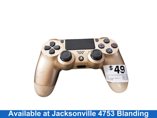 Sony Cuh-zct2u Gold Gaming Controller