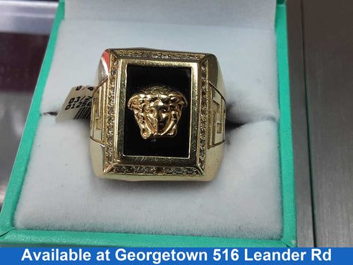 Men's Ring - Yellow Gold 14k (.585) 11 grams Size 9.5