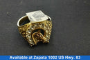 Women's Ring - Yellow Gold 10k (.417) 4.4 grams Size 8