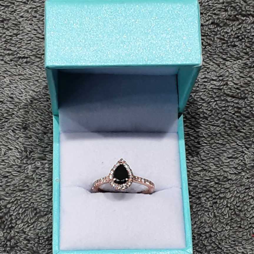 Ring - Engagement Set - Rose Gold 14k (.585) 3.4 grams Size 10