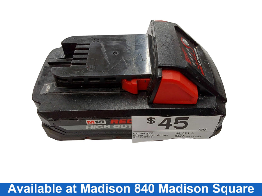 Milwaukee Ho Cp3.0 Black Power Tool Accessory