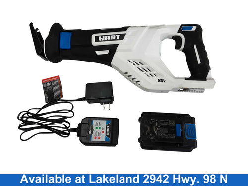 Hart Hprs011 White Cordless Reciprocating Saw