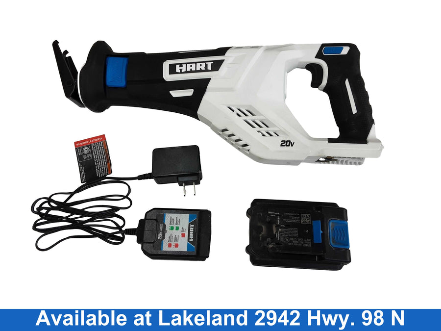 Hart Hprs011 White Cordless Reciprocating Saw