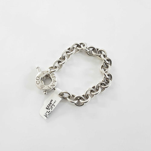 Link Bracelet - Silver 37.2 grams 8 inch