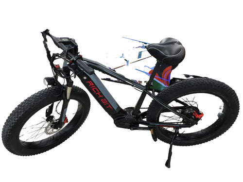 Rich Bit Top-017 Black Powered Bike Scooter