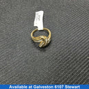 Women's Ring - Yellow Gold 14k (.585) 4.3 grams Size 7