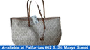 Michael Kors Av-1302 Beige / Tan Purse / Handbag