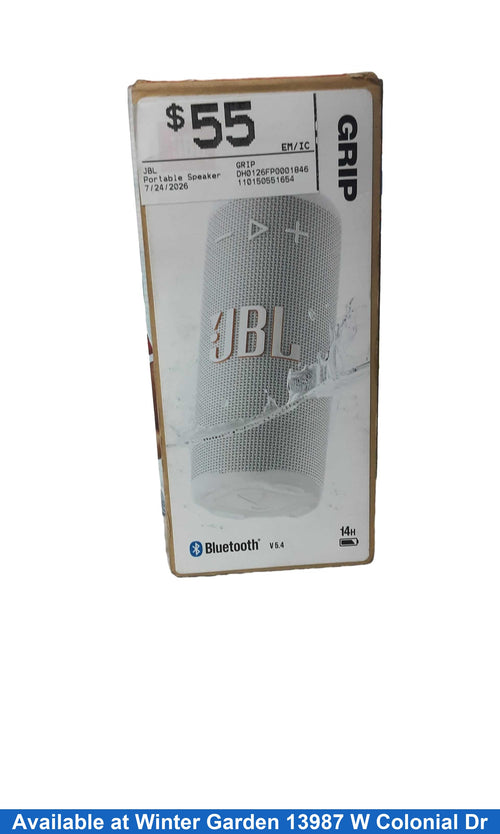 Jbl Grip White Portable Speaker
