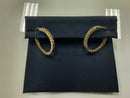 Hoop Earrings - Yellow Gold 10k (.417) 5.5 grams