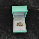 Ring - Wedding Band - Yellow Gold 14k (.585) 3.1 grams Size 9