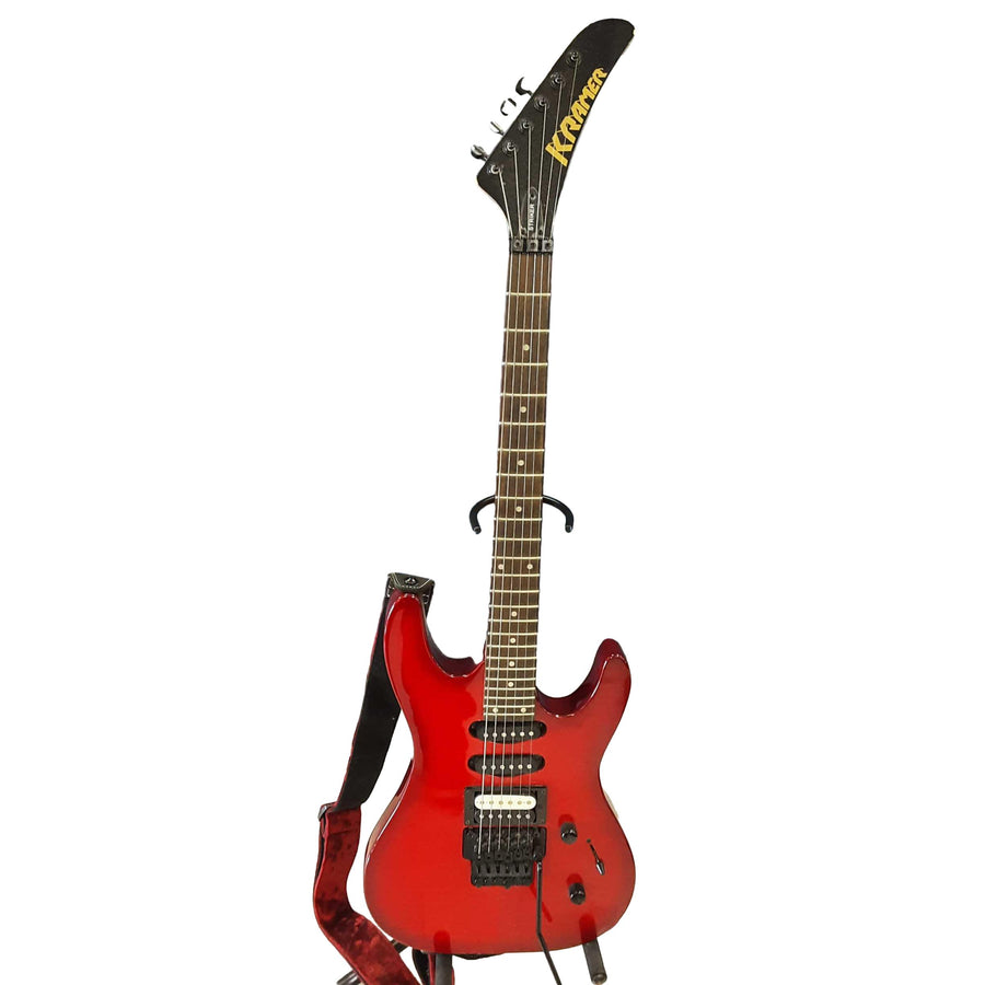 Kramer Striker Red Electric Bass Guitar
