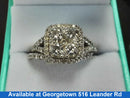 Ring - Wedding Set - White Gold 14k (.585) 9.1 grams Size 10