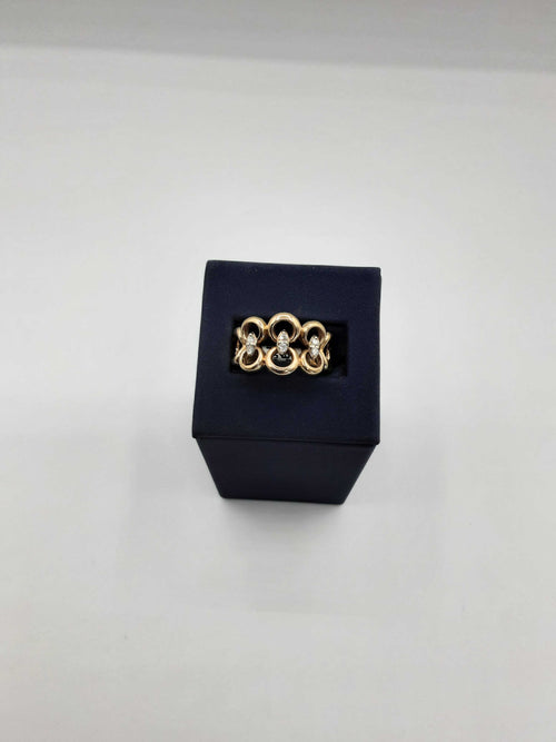 Women's Ring - Yellow Gold 14k (.585) 8.2 grams Size 10
