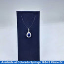 Diamond Pendant - White Gold 10k (.417) 1.7 grams