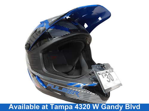 Fulmer 202 Edge Blue Helmet