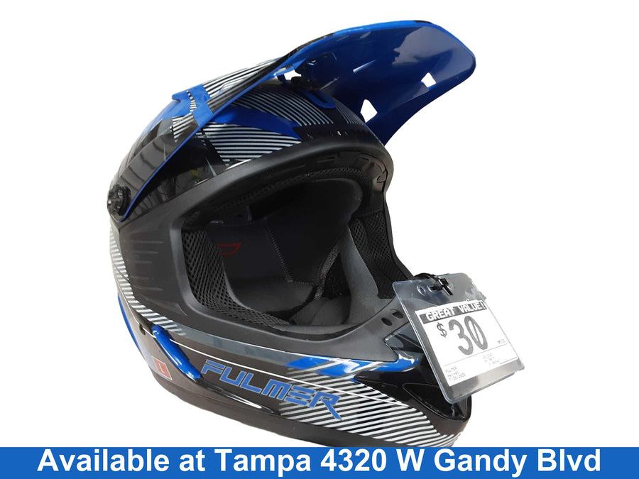 Fulmer 202 Edge Blue Helmet