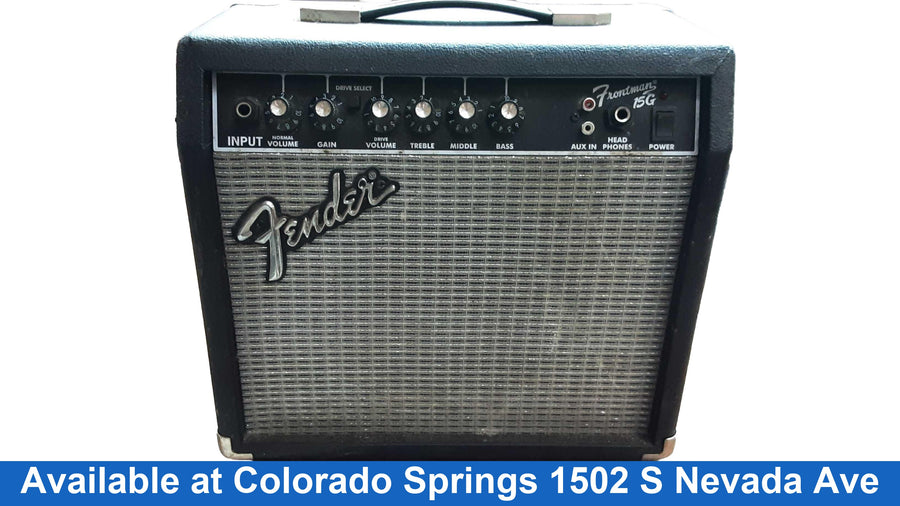 Fender Frontman 15g Black Guitar Amplifier