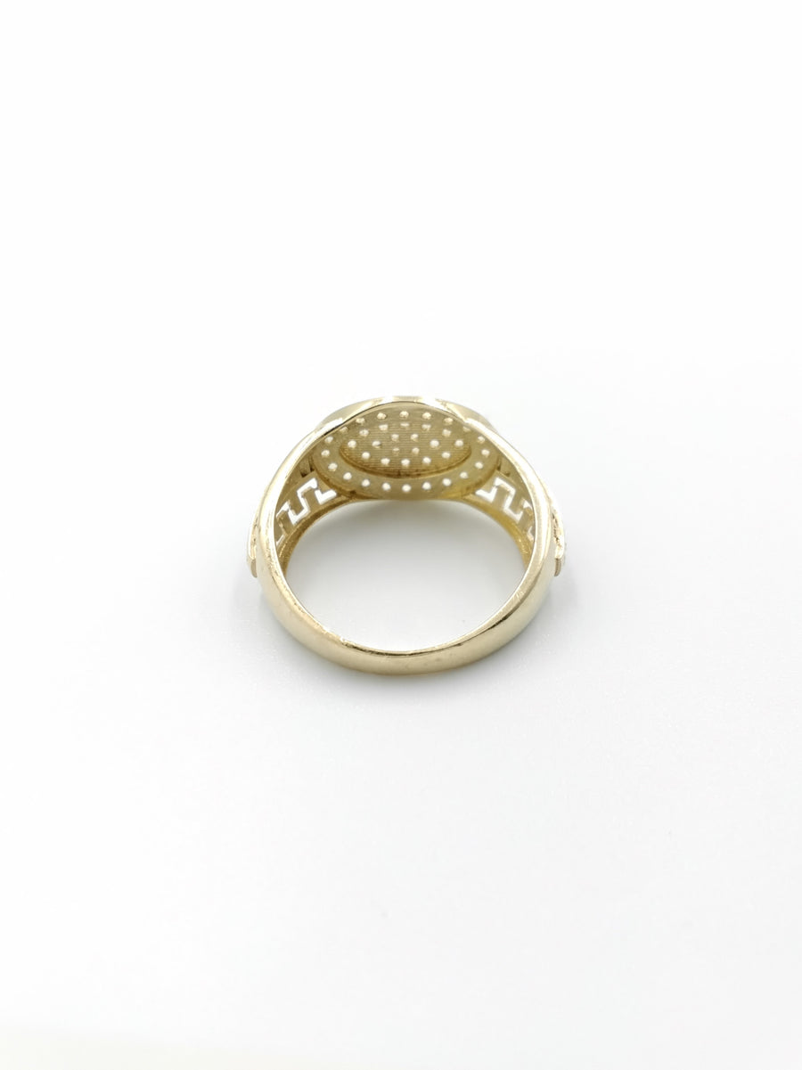 Women's Ring - Yellow Gold 14k (.585) 3.1 grams Size 7.5
