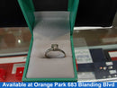 Women's Ring - Solitaire - White Gold 14k (.585) 2.4 grams Size 7