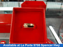 Ring - Wedding Band - Yellow Gold 14k (.585) 5.4 Grams Size 10.5