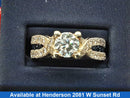 Ring - Engagement Set - Yellow Gold 14k (.585) 8.9 grams Size 20