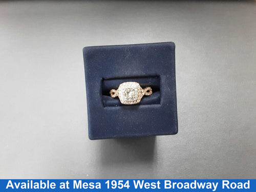 Women's Ring - Rose Gold 14k (.585) 4.2 grams Size 20