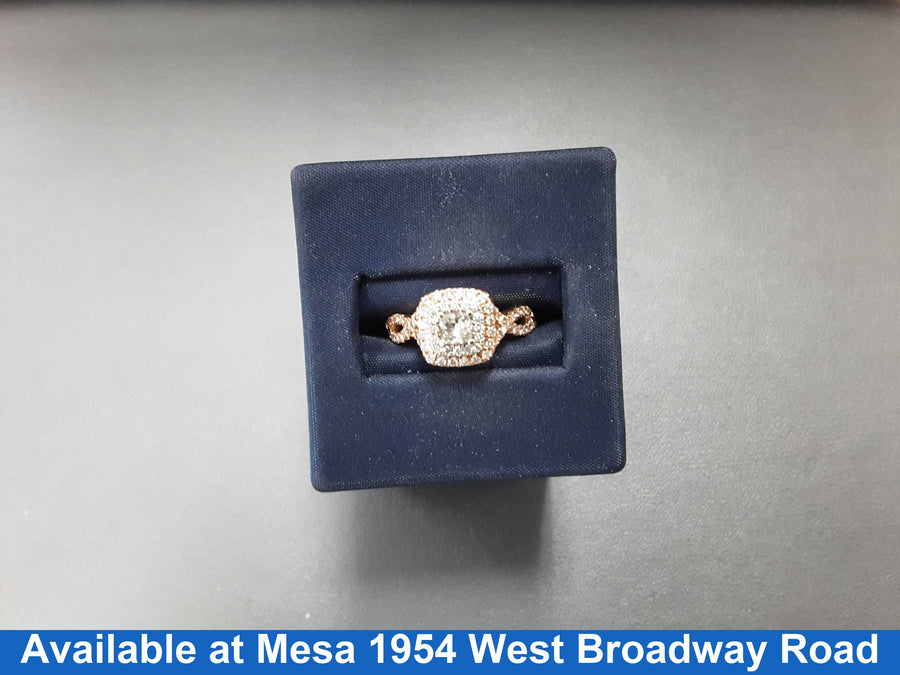 Women's Ring - Rose Gold 14k (.585) 4.2 grams Size 20
