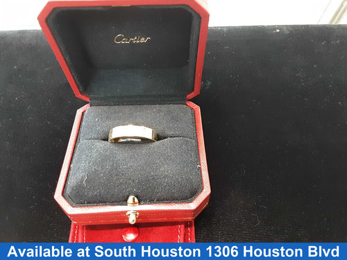 Ring - Wedding Band - Yellow Gold 18k (.750) 7.8 grams Size 12