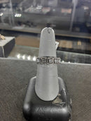 Lady's Ring - Cluster White Gold 14k (.585) 4.8 grams Size 7.5