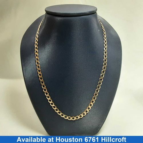 Chain - Yellow Gold 10k (.417) 7.4 grams 22 inch