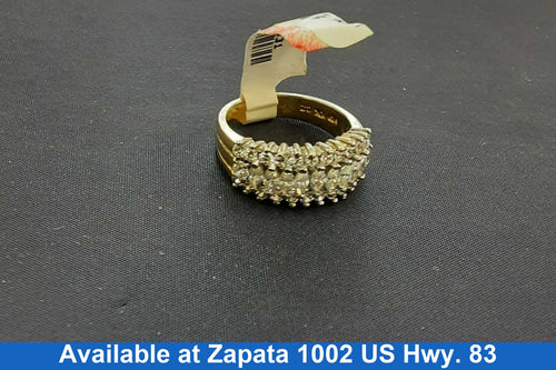 Women's Ring - Yellow Gold 10k (.417) 4.1 grams Size 8.5