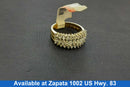 Women's Ring - Yellow Gold 10k (.417) 4.1 grams Size 8.5