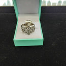 Women's Ring - White Gold 14k (.585) 9.8 grams Size 20